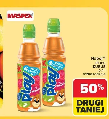 Napój Kubuś Play! promocja w Carrefour Market