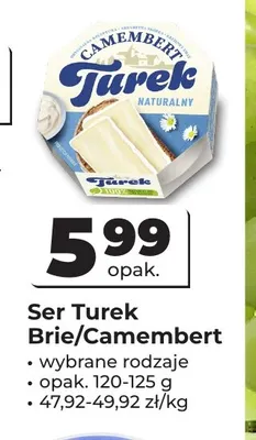 Ser Turek Brie promocja w Odido
