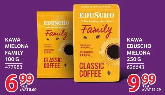 Kawa mielona Family Classic Coffee promocja w Selgros