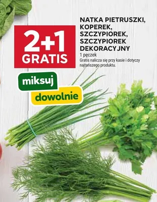 Szczypiorek promocja w Stokrotka