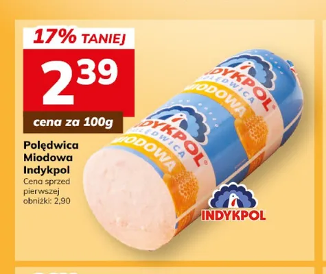 Wędlina Polędwica Miodowa Indykpol promocja w Hitpol