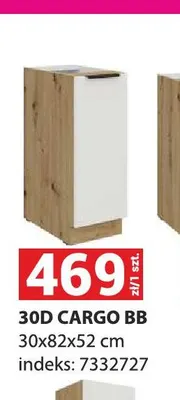 Szafka kuchenna Aria 30D Cargo Bb promocja w Merkury Market