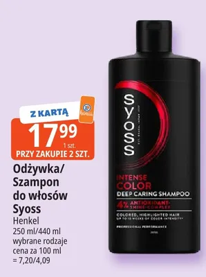 Szampon do włosów Syoss promocja w Leclerc