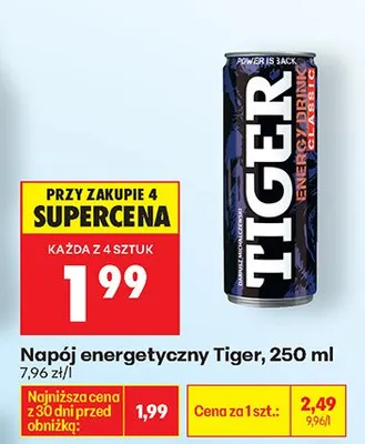 Napój energetyczny promocja w Biedronka