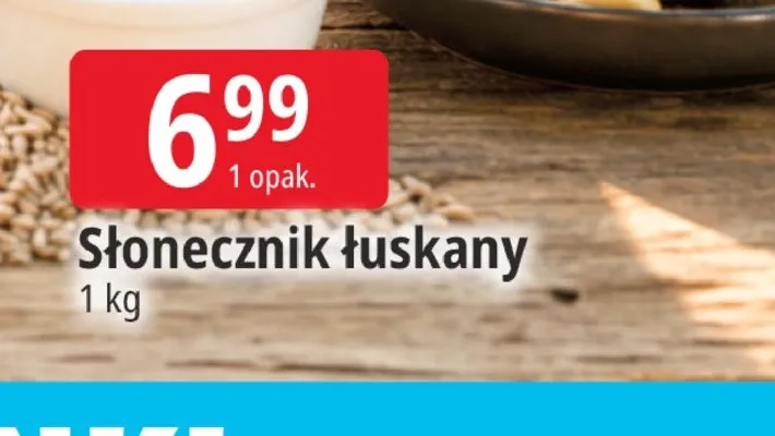 Słonecznik łuskany promocja w Leclerc