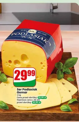 Ser Podlasiak Gomar promocja w Dino