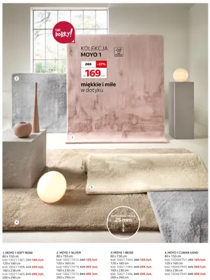 Dywan Moyo 1 Beige 120x160 cm promocja w Komfort