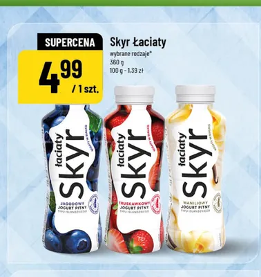 Skyr Łaciaty promocja w POLOmarket
