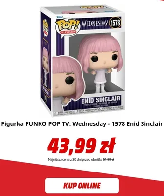 Figurka Funko Pop TV: Wednesday - 1578 Enid Sinclair promocja w Media Markt