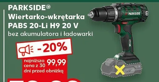 Wiertarko-wkrętarka PABS 20-Li H9 promocja w Kaufland