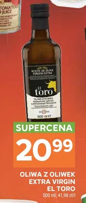Oliwa z oliwek Extra Virgin El Toro promocja w Stokrotka