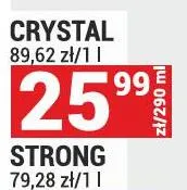 Piwo Crystal promocja w Merkury Market