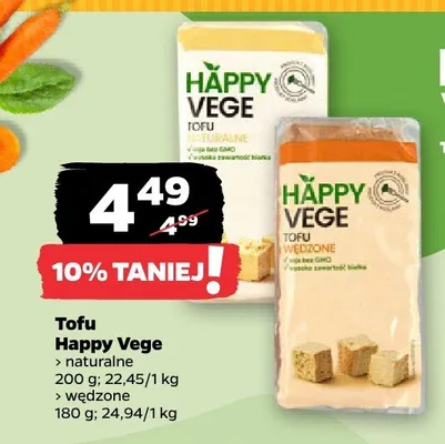 Tofu naturalne wędzony promocja w Netto