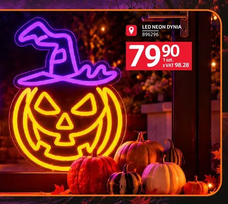 LED neon dynia promocja w Selgros