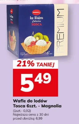 Wafle do lodów Tosca Gest - Magnolia promocja w Hitpol