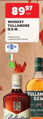 Whiskey Tullamore D.E.W. promocja w Stokrotka