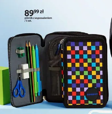 Piórnik z wyposażeniem Paperdot Square Style promocja w Empik