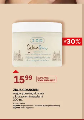 Peeling do ciała Ziaja GdanSkin olejowy promocja w Ziko Dermo