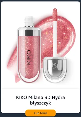 Błyszczyk do ust KIKO Milano 3D Hydra promocja w Amazon