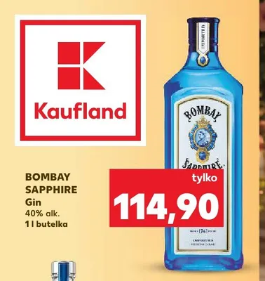 Gin Bombay Sapphire promocja w Kaufland