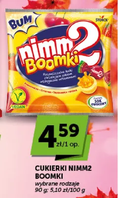 Cukierki nimm2 Boomki promocja w Groszek