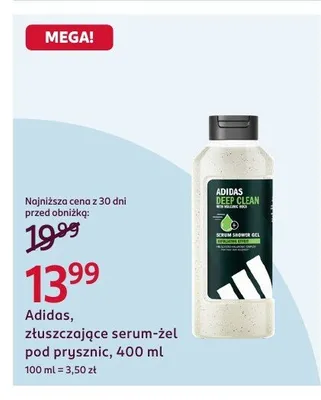Żel pod prysznic serum złuszczające promocja w Rossmann