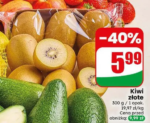 Kiwi złote promocja w Dino