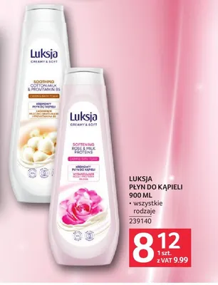 Płyn do kąpieli Luksja promocja w Selgros
