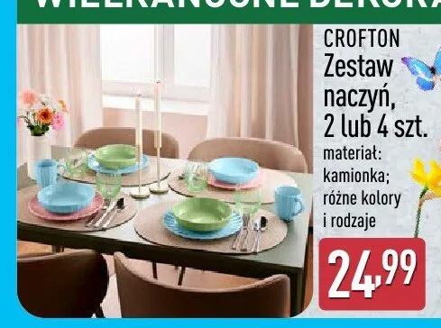 Zestaw naczyń, 2 lub 4 szt. promocja w Aldi