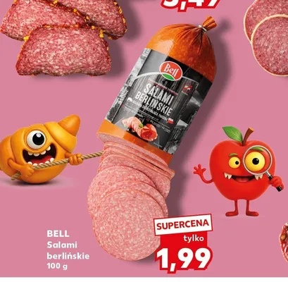 Salami berlińskie Bell promocja w Kaufland