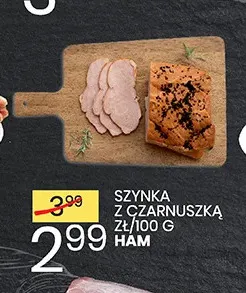 Szynka z czarnuszką Ham promocja w Wafelek