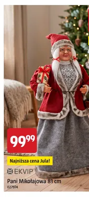 Pani Mikołajowa 81 cm Ekvip promocja w Jula