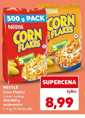 Płatki śniadaniowe Nestlé Corn Flakes promocja w Kaufland
