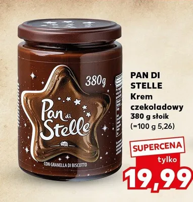 Krem czekoladowy Pan di Stelle promocja w Kaufland
