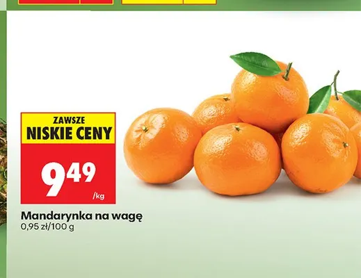Mandarynka na wagę promocja w Biedronka