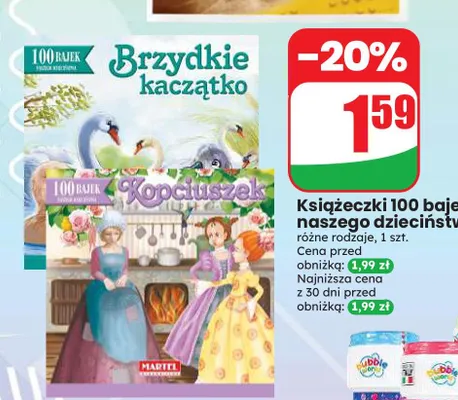 Książeczka 100 bajek naszego dzieciństwa promocja w Dino