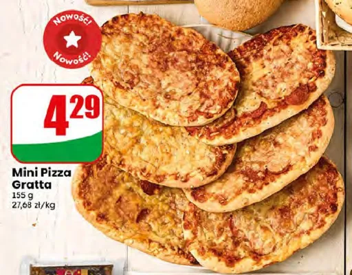 Mini Pizza Gratta promocja w Dino