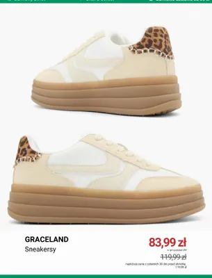 Sneakersy Graceland promocja w Deichmann