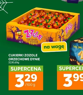 Cukierki Zozole orzechowe dynie promocja w Stokrotka
