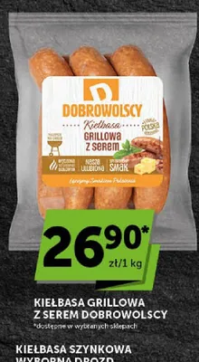 Kiełbasa grillowa z serem promocja w Euro Sklep