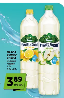 Napój Żywiec Zdrój z nutą cytryny promocja w ABC