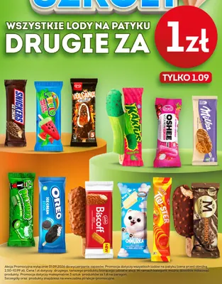 Lody Milka promocja w Żabka