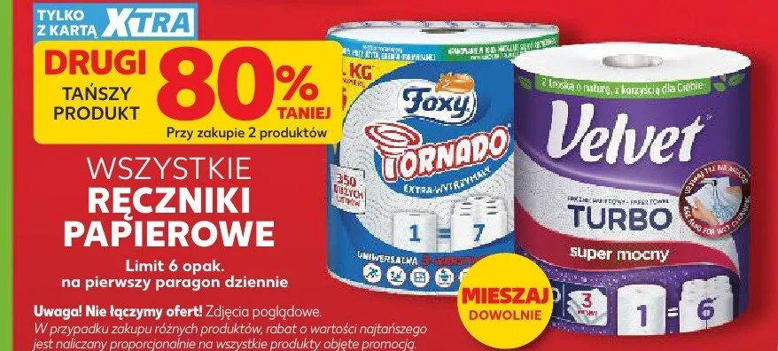 Ręczniki papierowe promocja w Kaufland