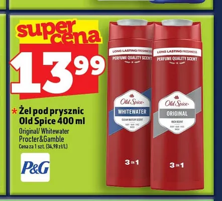 Żel pod prysznic Old Spice Original promocja w TOPAZ