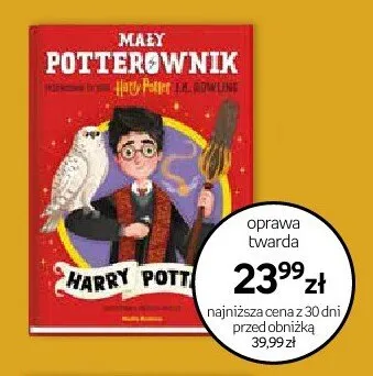 Książka Mały Potterownik oprawa twarda promocja w Empik