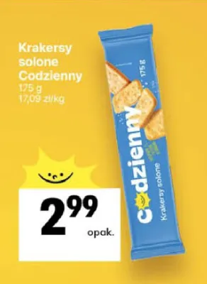Krakersy solone Codzienny promocja w Delikatesy Centrum