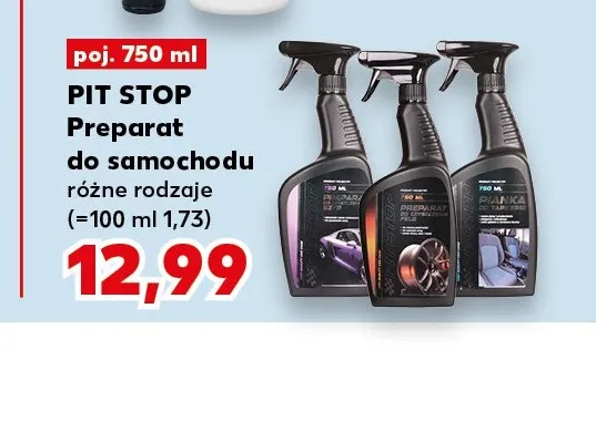 Pianka do czyszczenia tapicerki Pit Stop promocja w Kaufland