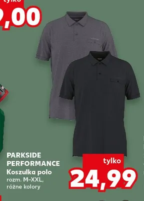 Koszulka polo Parkside Performance promocja w Kaufland