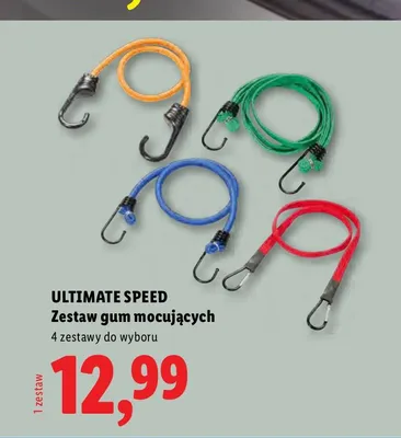 Zestaw gum mocujących Ultimate Speed promocja w Lidl
