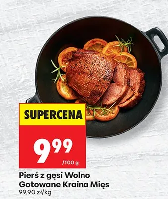 Pierś z gęsi wolno gotowane  promocja w Biedronka